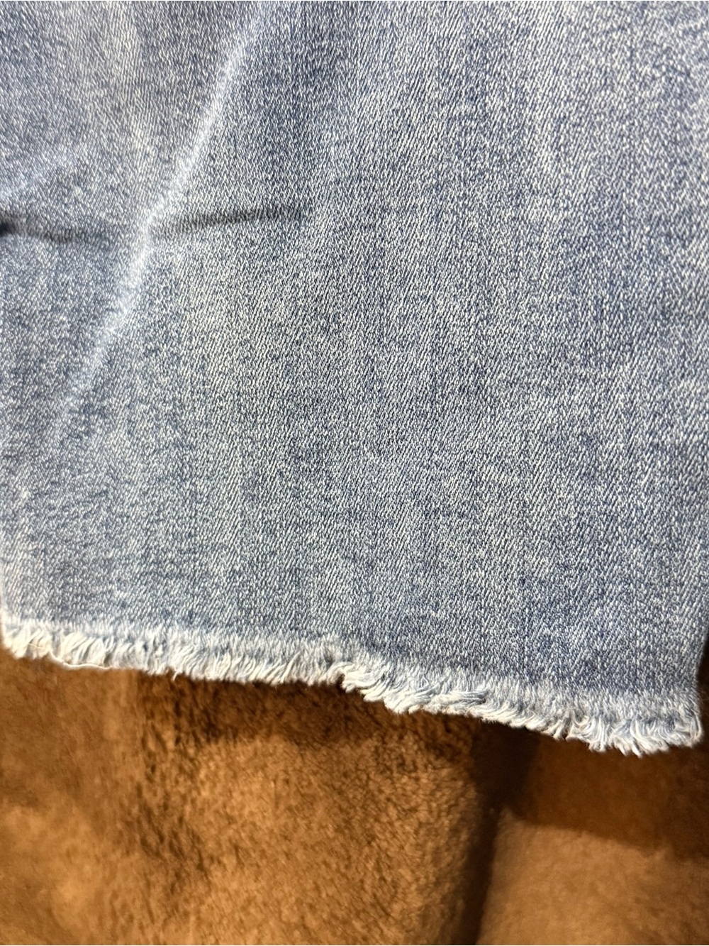 Lane Bryant Light Blue Cropped Jeans with Pink Rose Embroidery - Picture 8 of 8